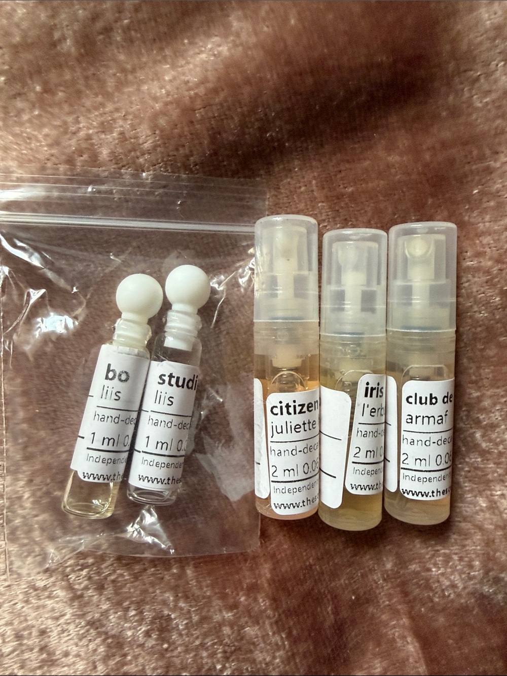 Bundle of 5 decants